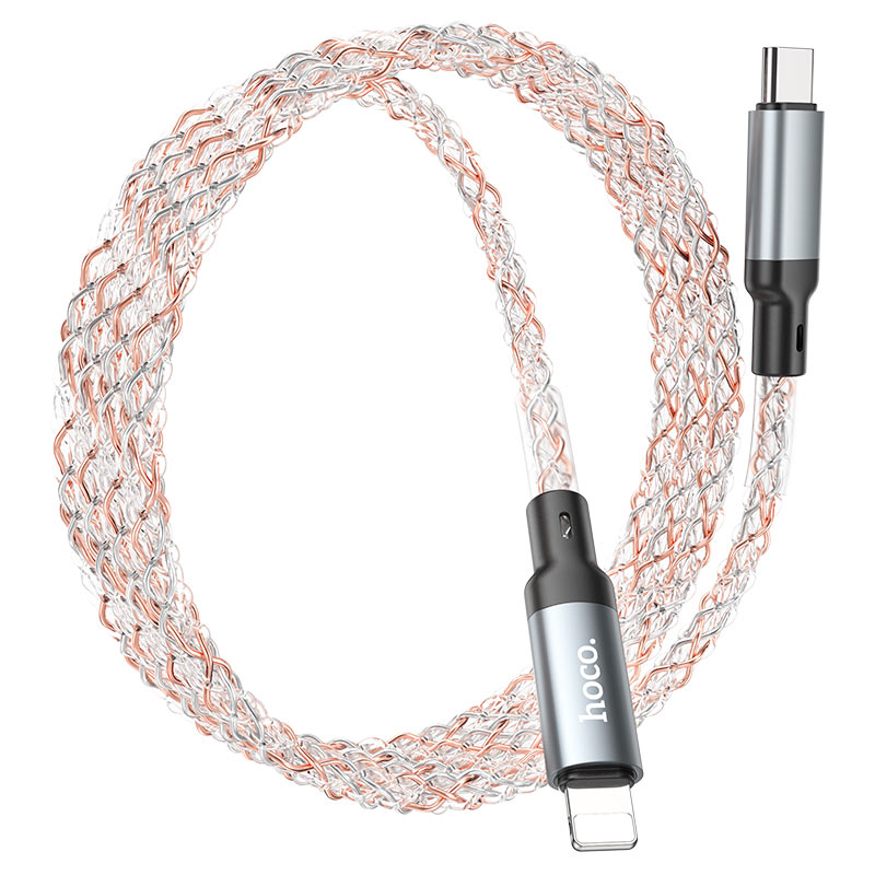 Hoco Cable Type-C to Lightning “U112 Shine” PD 20W fast charge Hoco Cable Type-C to Lightning “U112 Shine” PD 20W fast charge